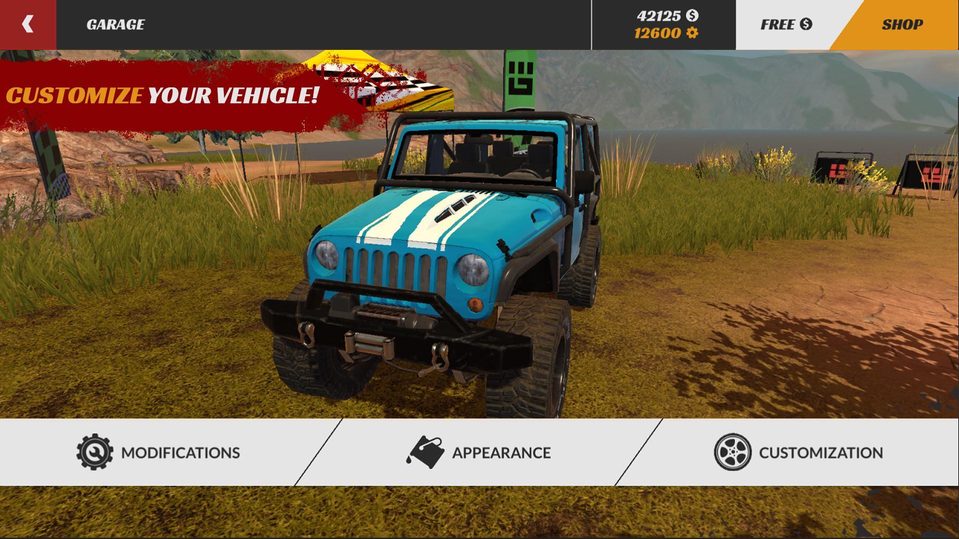 Offroad PRO - Clash of 4x4s Game Screenshot