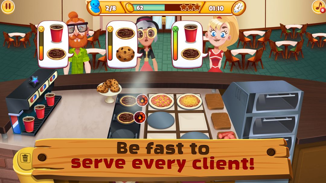 My Pizza Shop 2: Food Games ภาพหน้าจอเกม