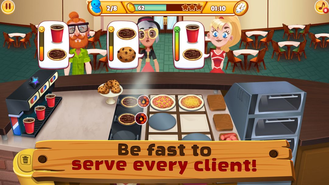 My Pizza Shop 2: Food Games 게임 스크린 샷