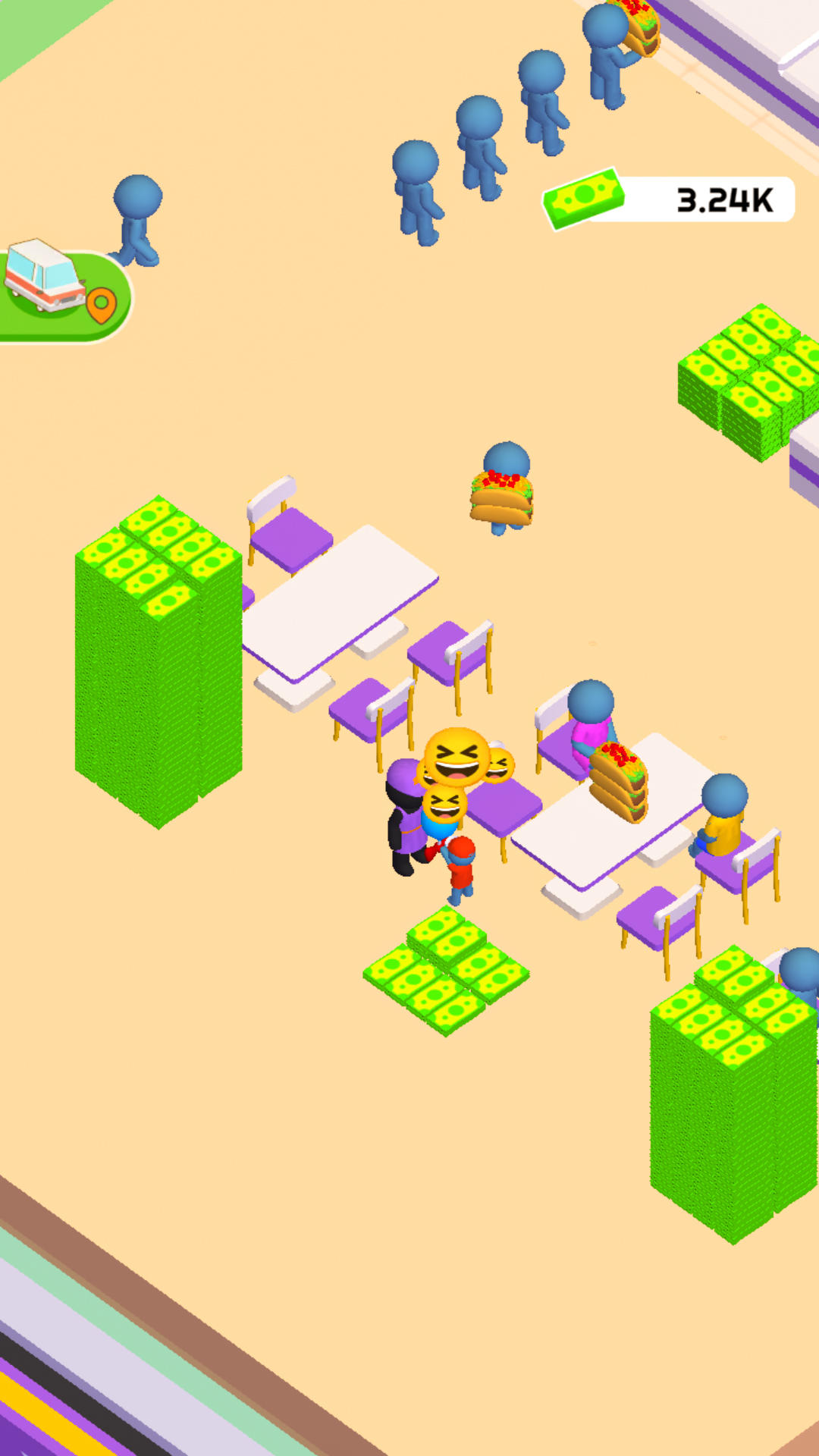Sandwich Tycoon Game Screenshot