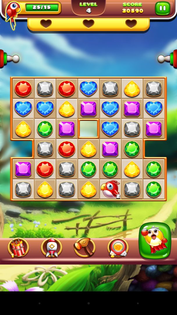 Jewels Rush - Match 3 screenshot game