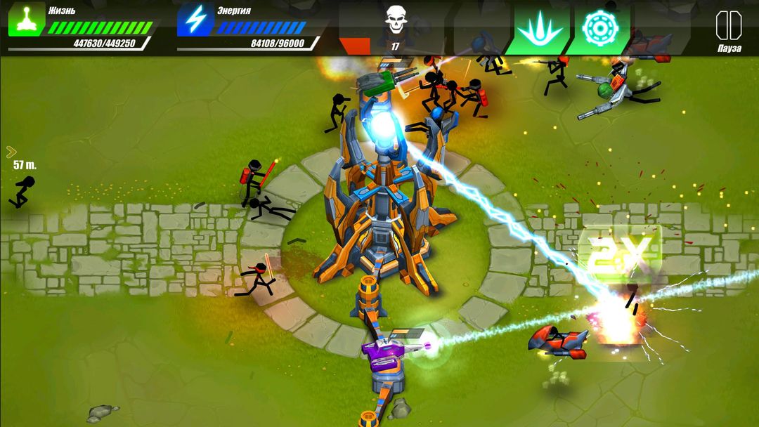 Tesla Wars - II screenshot game