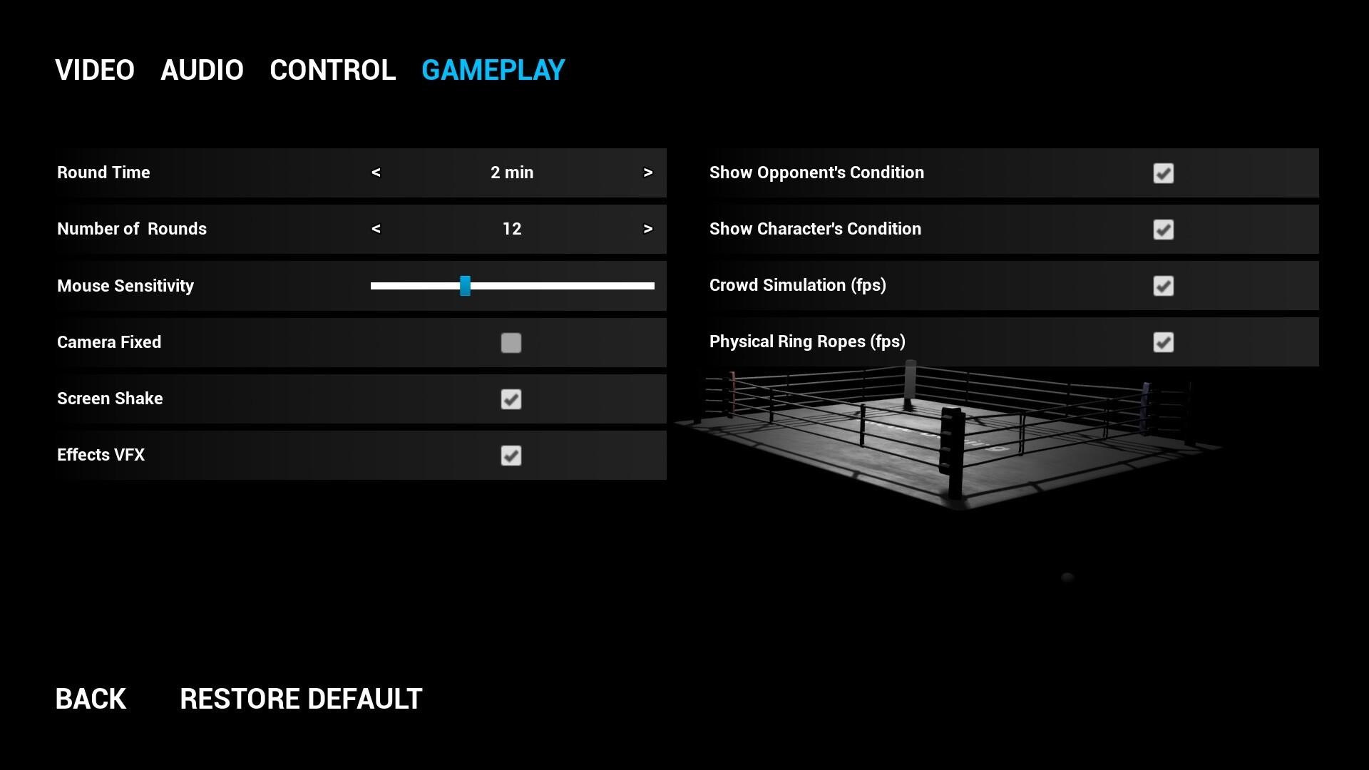 Screenshot of Tactic Boxing