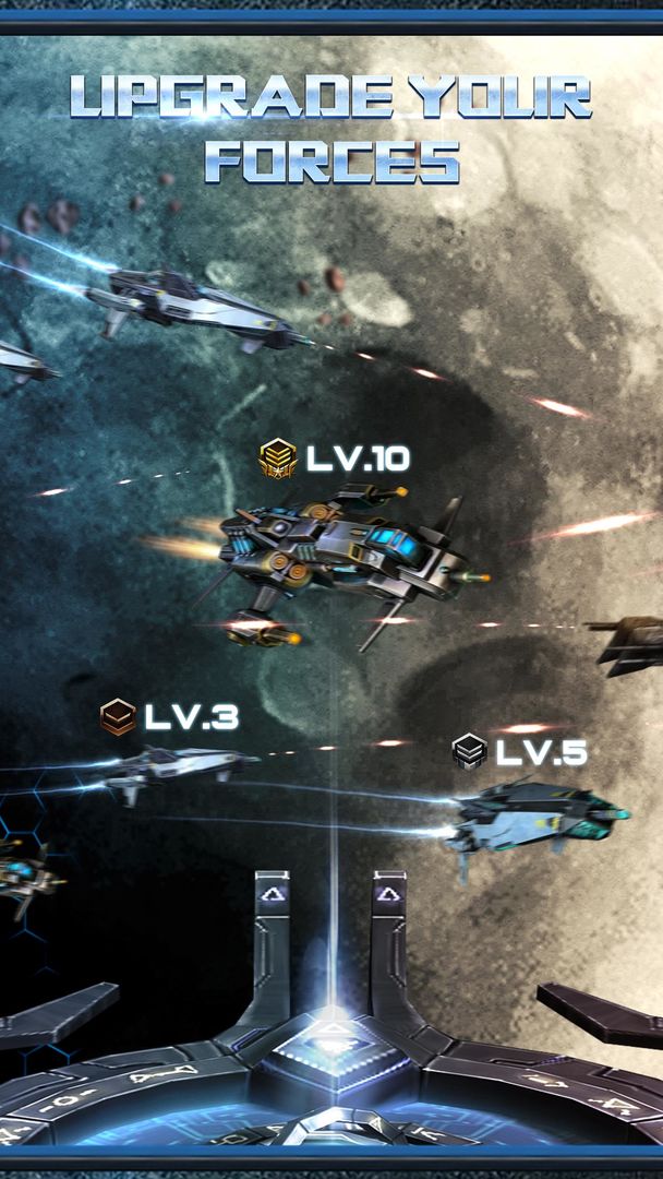 Screenshot of Galactic Fury HD