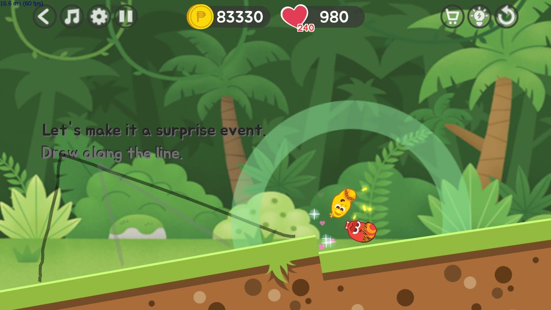 Larva Friends screenshot game