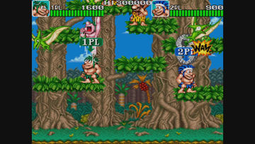 Cavaman Ninja(Joe & Mac) Game Screenshot