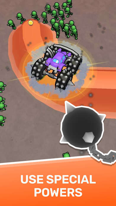 Zombie Smash Overdrive Game Screenshot