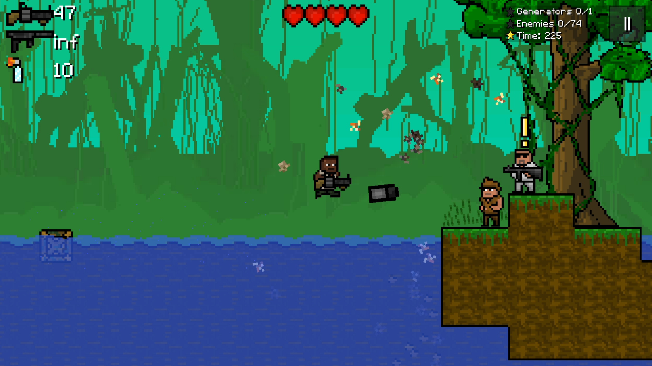 Pixel Force 2 Game Screenshot