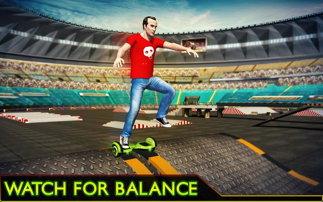 Hoverboard Stunts Hero 2016 screenshot game