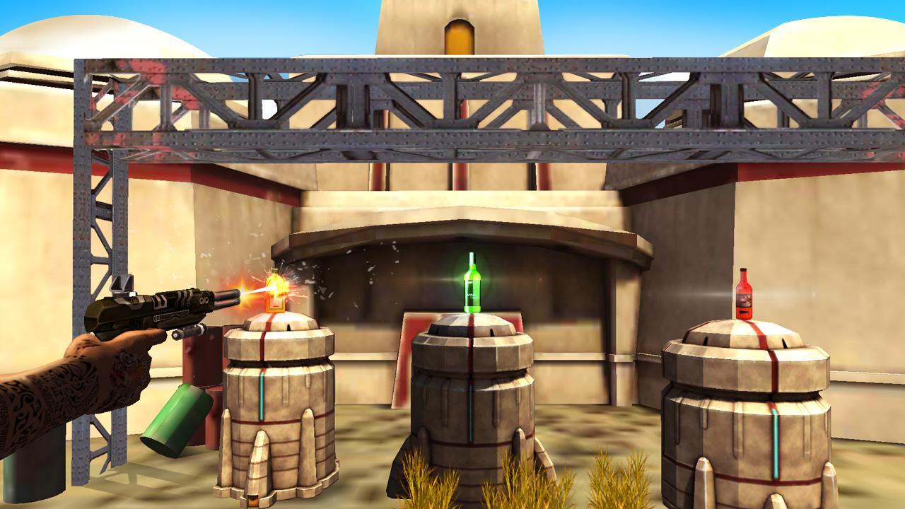 Bottle Shooting Games Game Screenshot