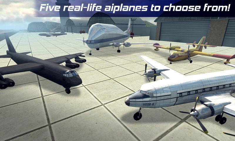 Screenshot of Real Pilot Flight Simulator 3D