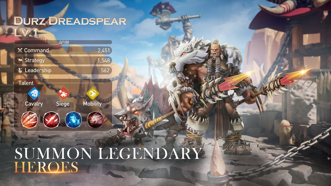 Game of Legends: Rise of Champions 게임 스크린 샷