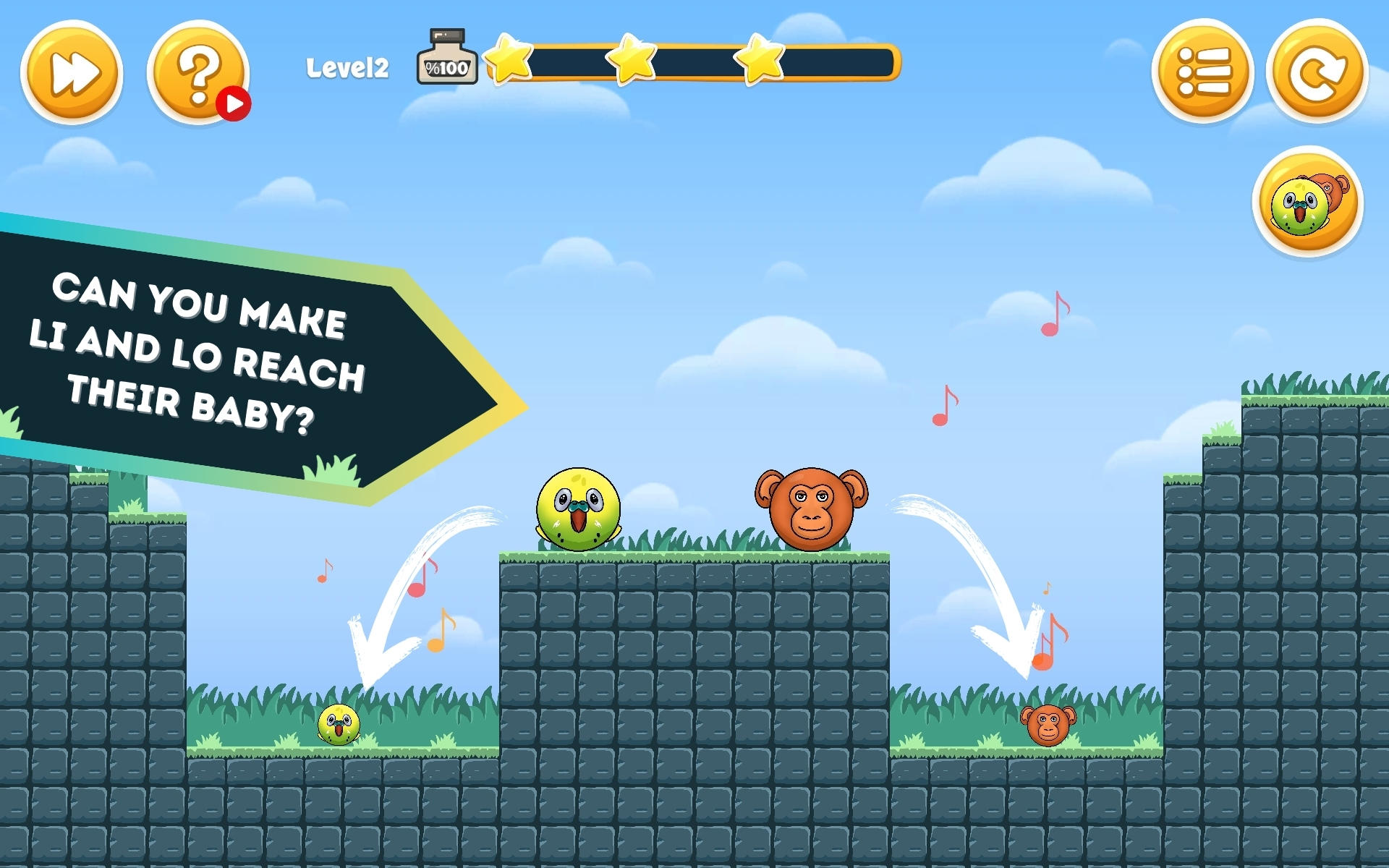 Cuplikan Layar Game Li and Lo