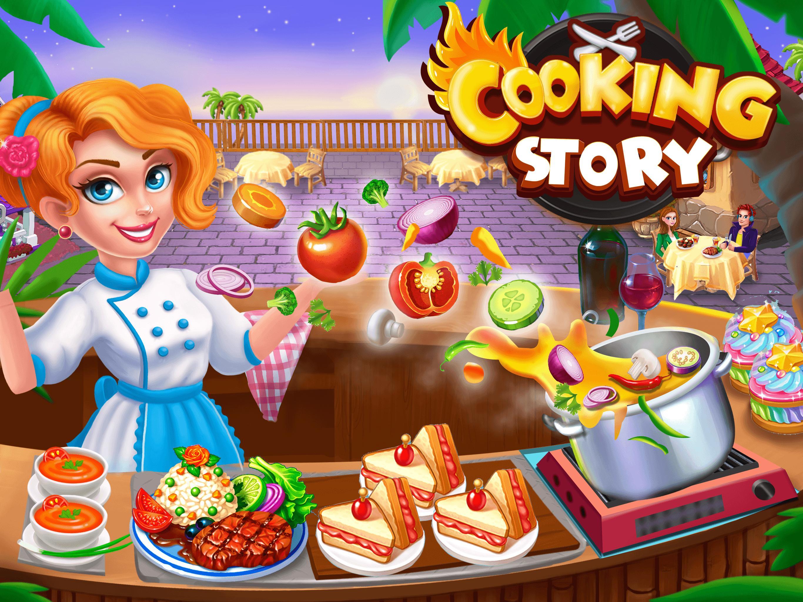 Screenshot 1 of เกมส์ทำอาหาร Crazy Kitchen Chef ร้านอาหาร 2.7.1