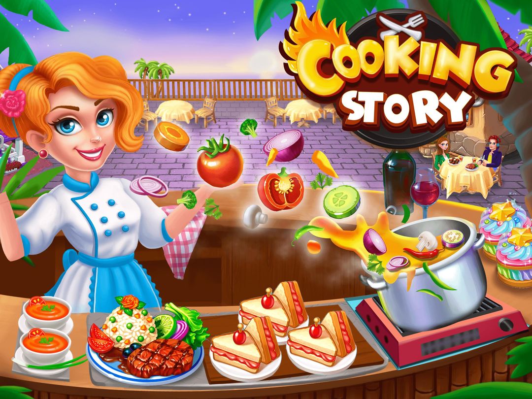 요리 이야기 미친 주방 요리사 레스토랑 게임 게임 스크린 샷