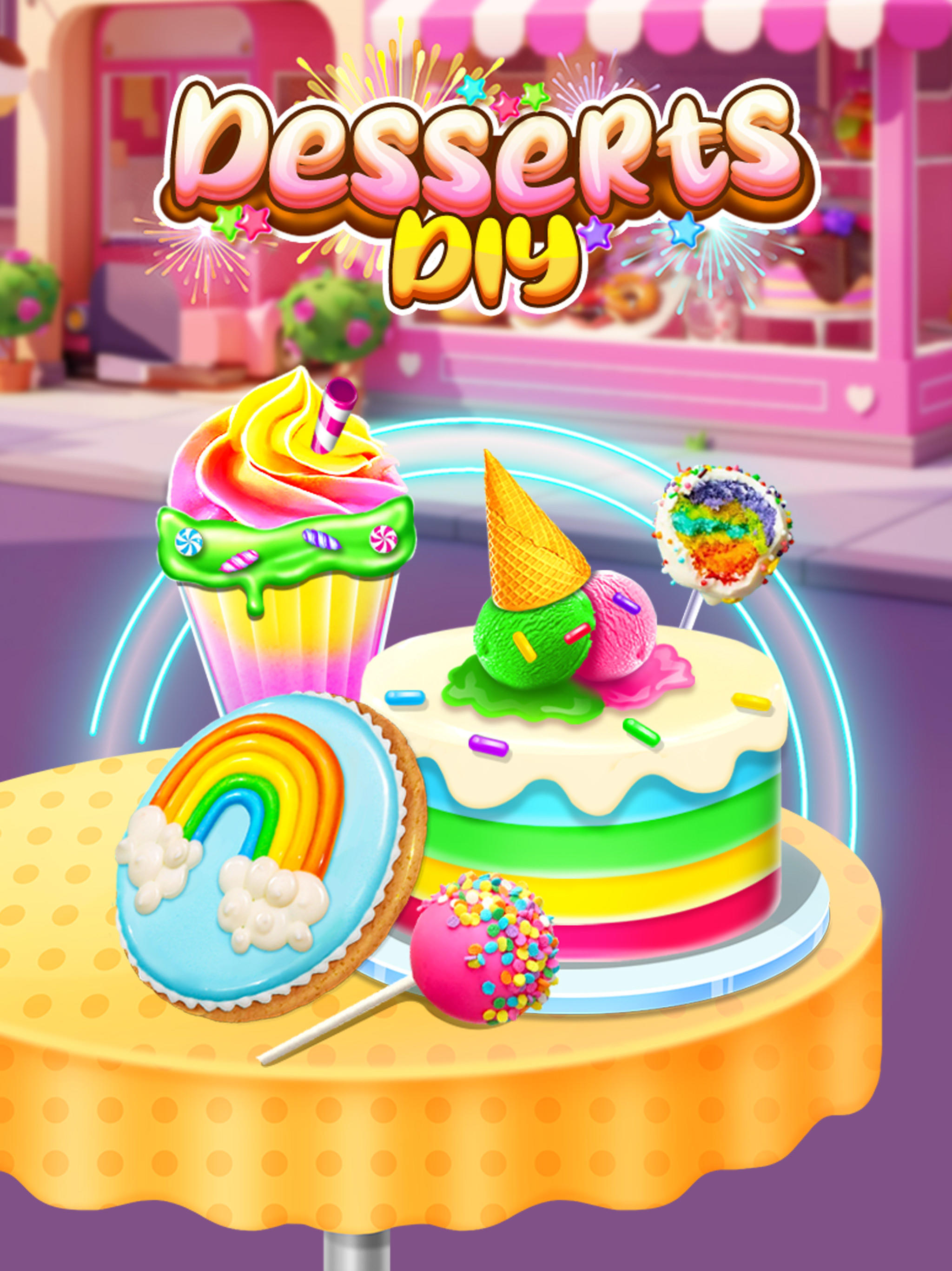 Sweet Desserts Master Game Screenshot