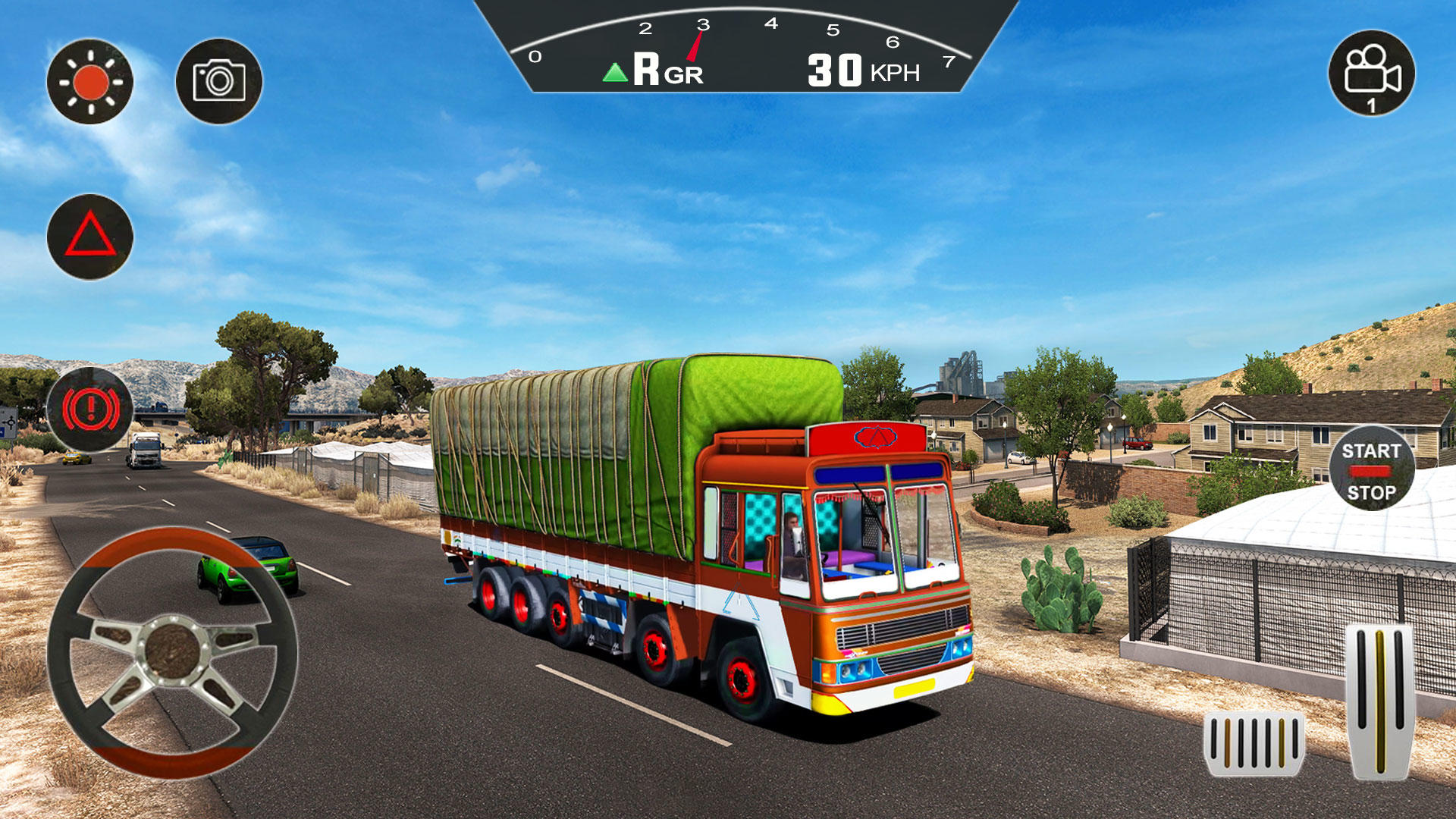 Indian Truck Lorry Simulator 게임 스크린 샷