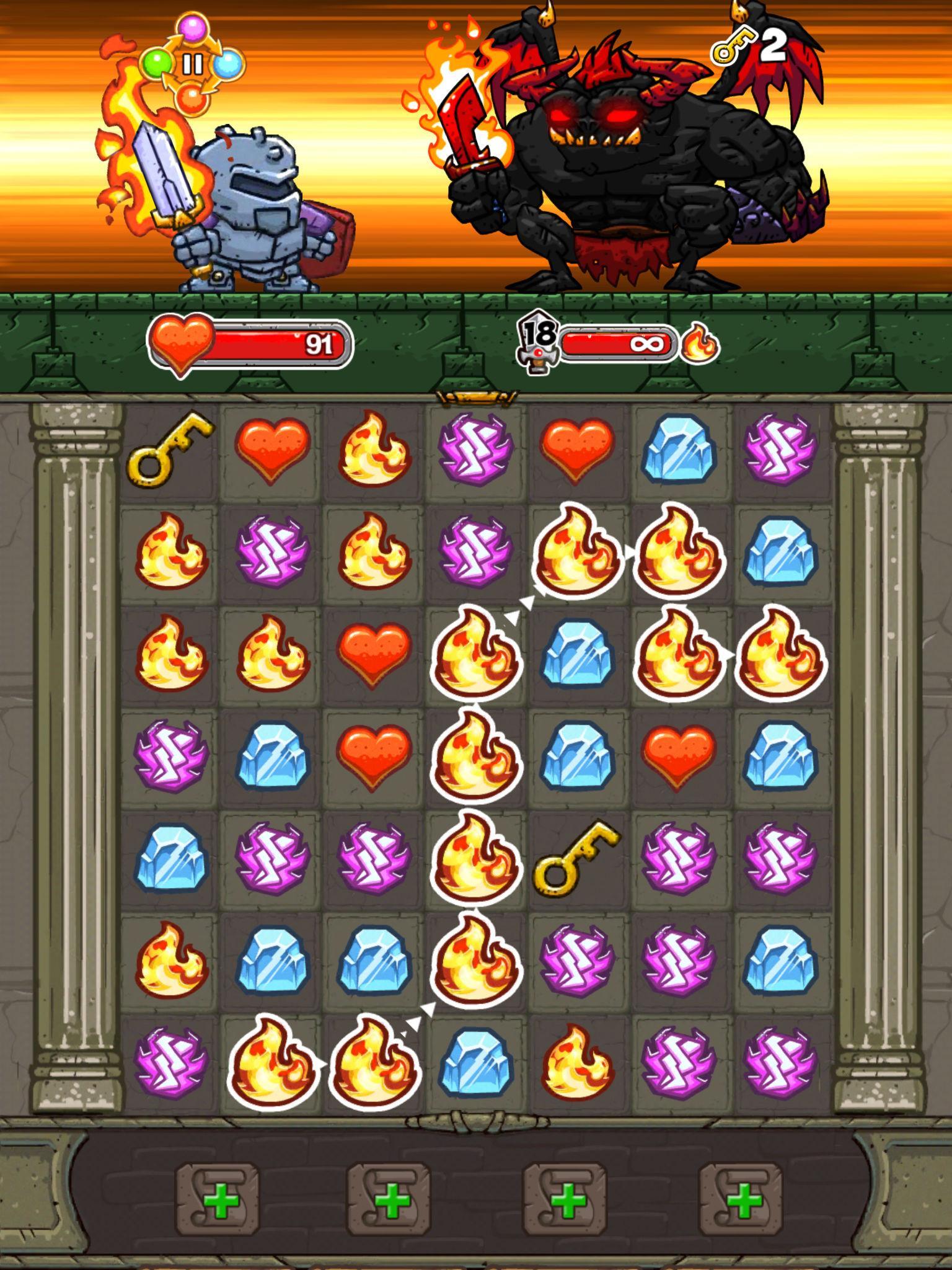 Cuplikan Layar Game Good Knight Story