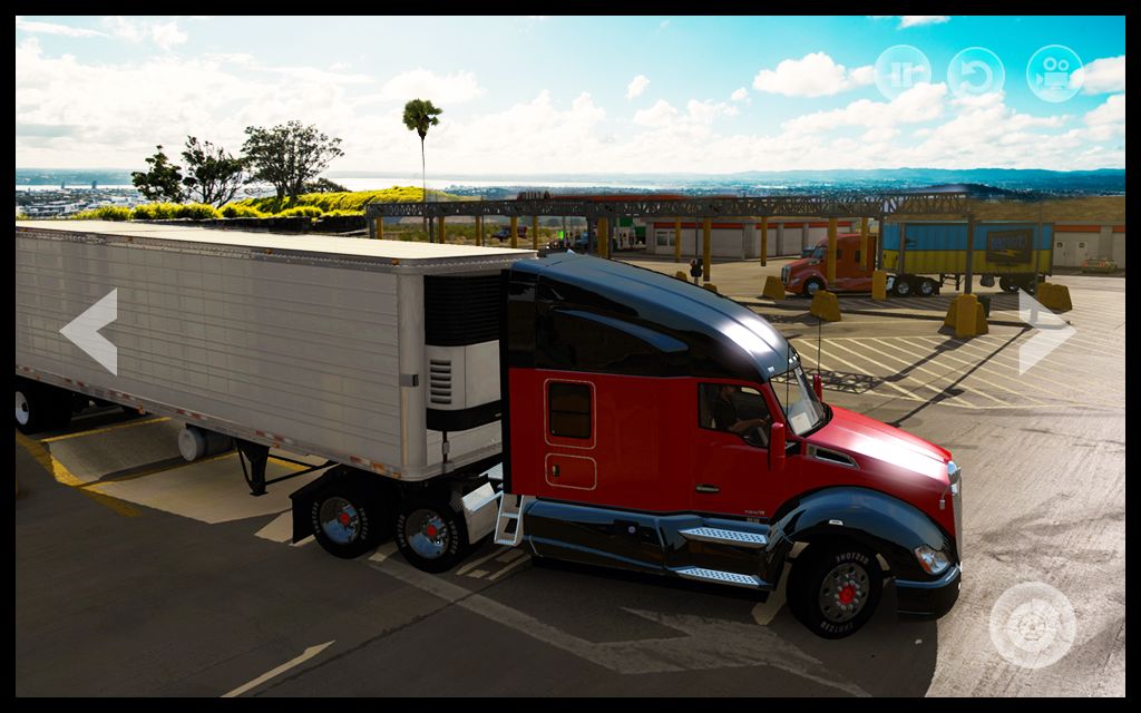Euro Truck Driving : Goods Transport Cargo Game 3D ภาพหน้าจอเกม
