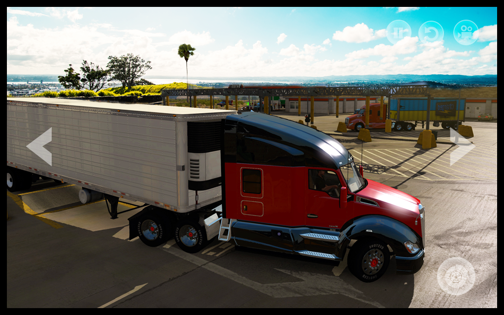 Euro Truck Driving : Goods Transport Cargo Game 3D Game Screenshot