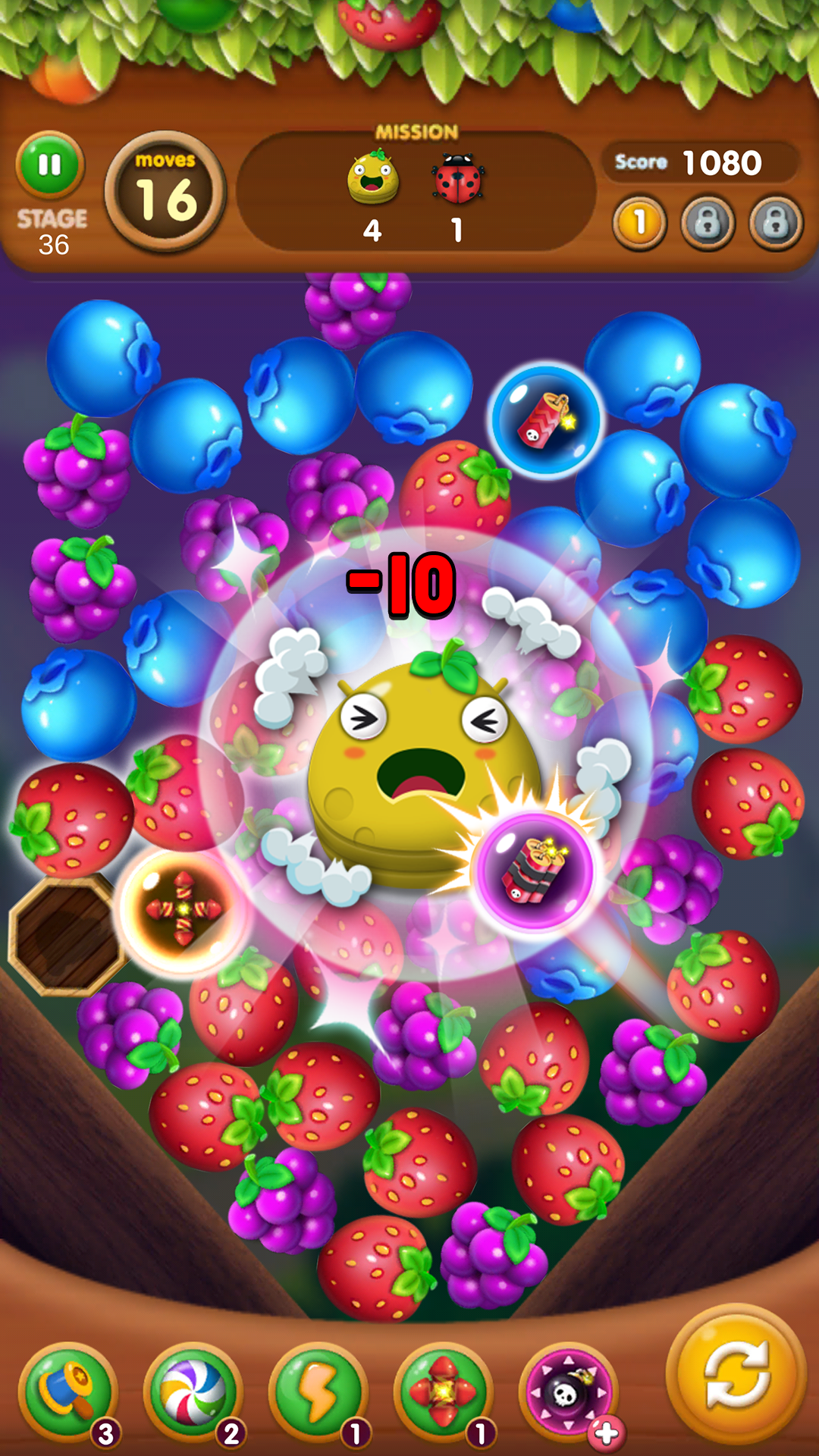 Fruits Crush: Link Puzzle Game ภาพหน้าจอเกม