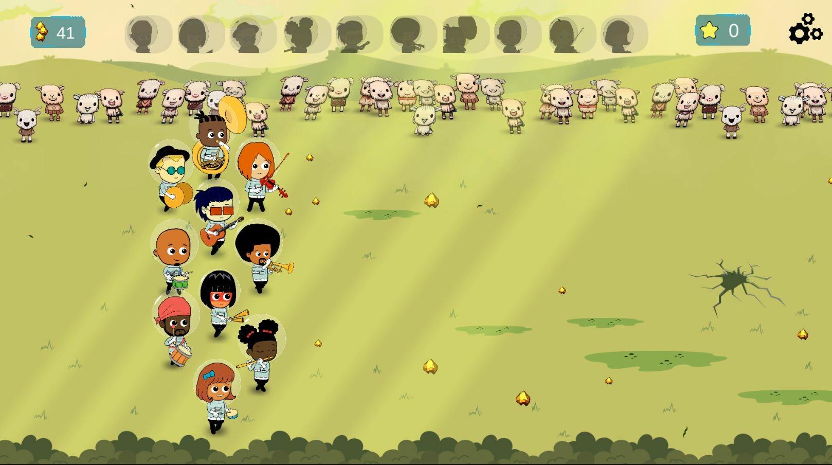 Samba Space Parade screenshot game