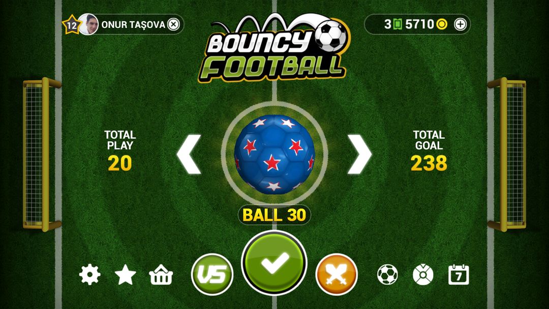 Screenshot of Bouncy Football