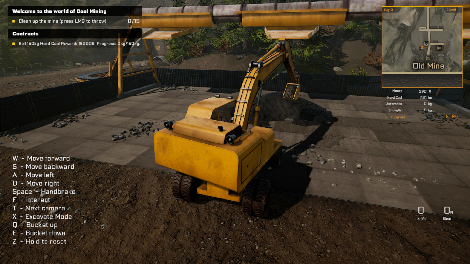 Screenshot of Coal Mining Simulator