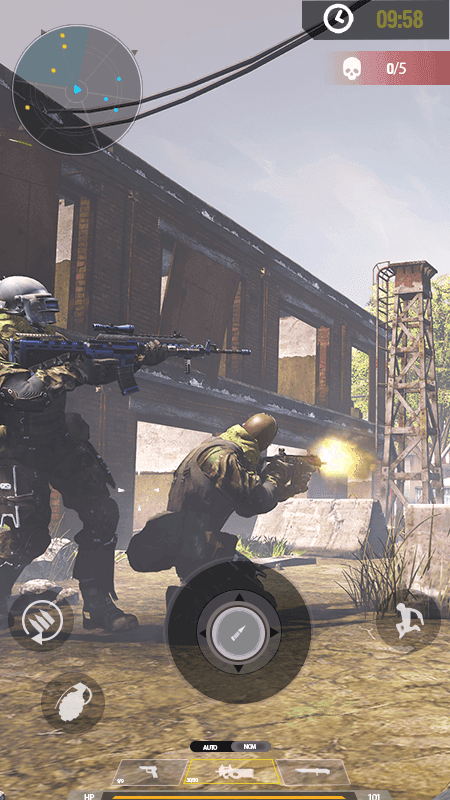 Screenshot of Special counterattack - Team FPS Arena shooting