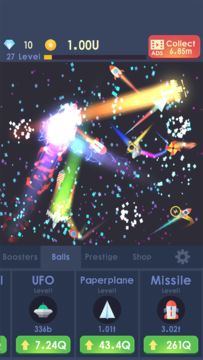 Idle Rocket - Aircraft Evolution & Space Battle Game Screenshot