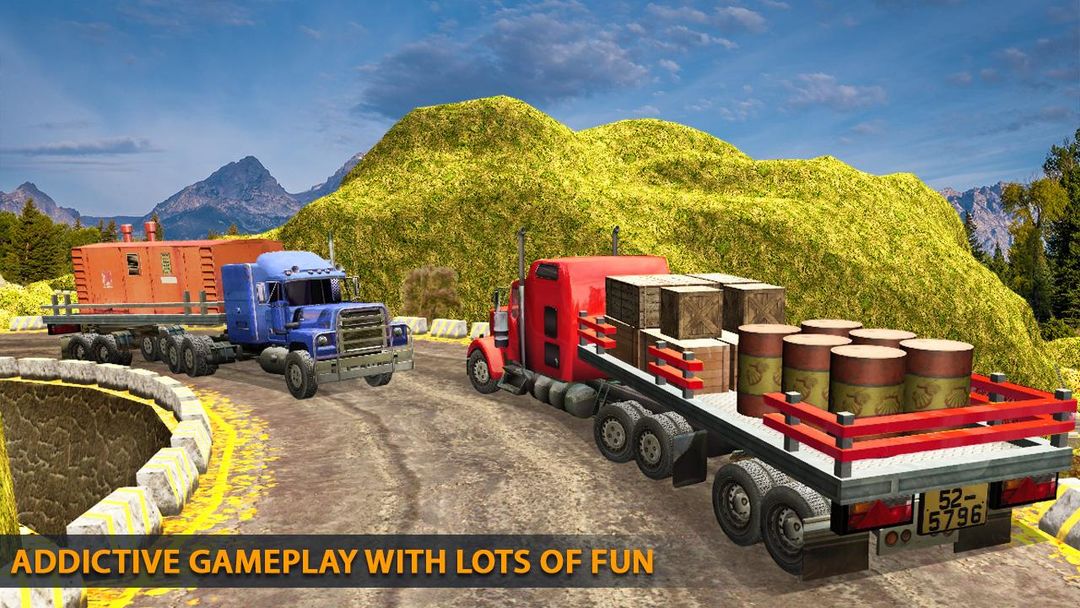 Truck Driving Uphill Simulator screenshot game