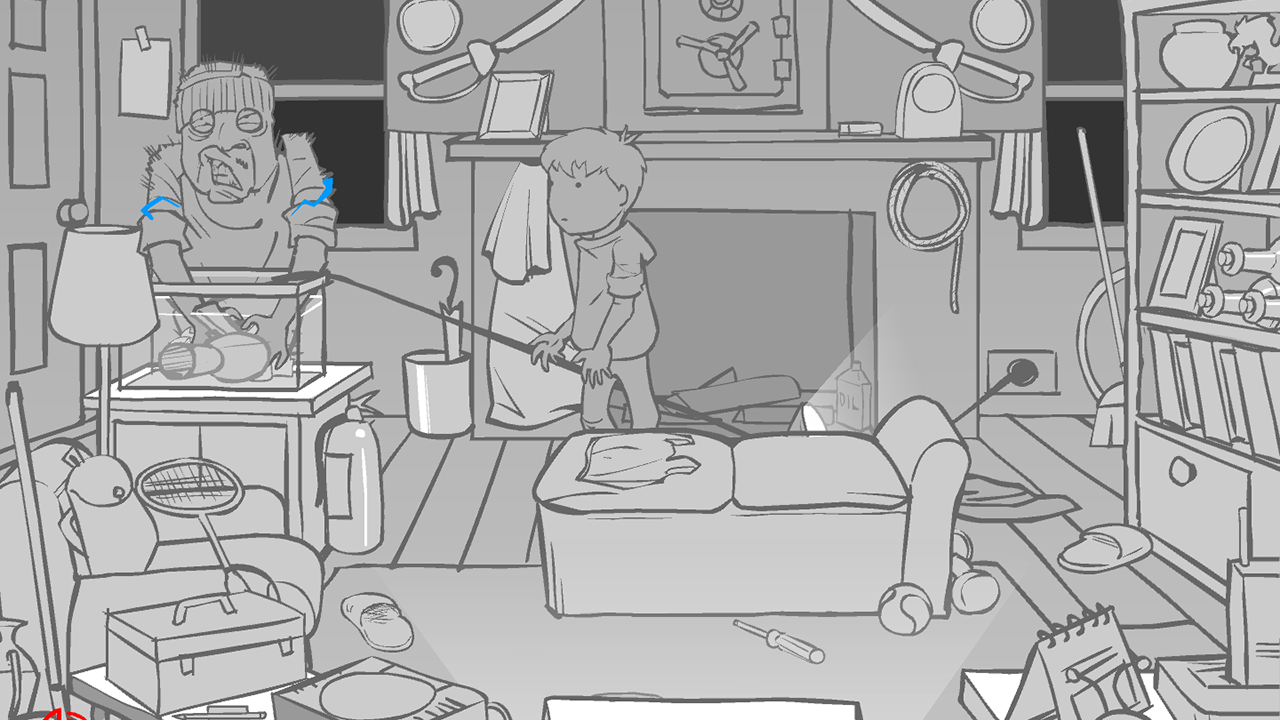 Whack The Thief Game Screenshot