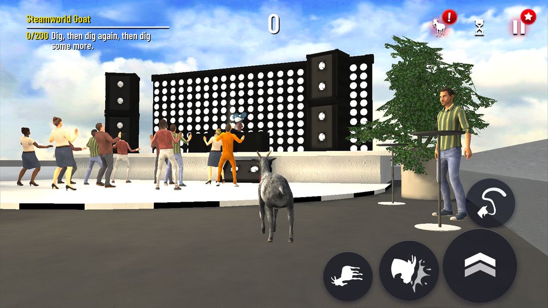 Screenshot of Goat Simulator