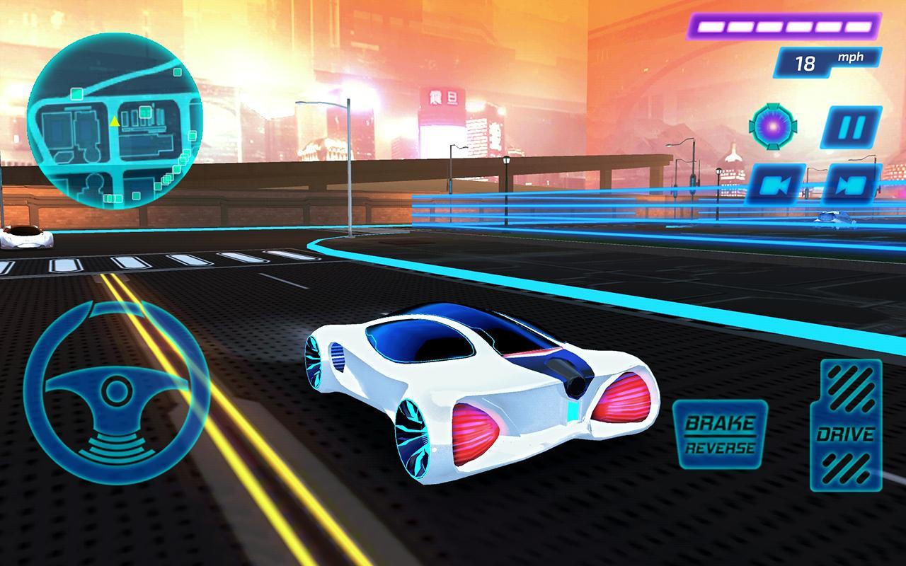 Concept Car Driving Simulator Game Screenshot