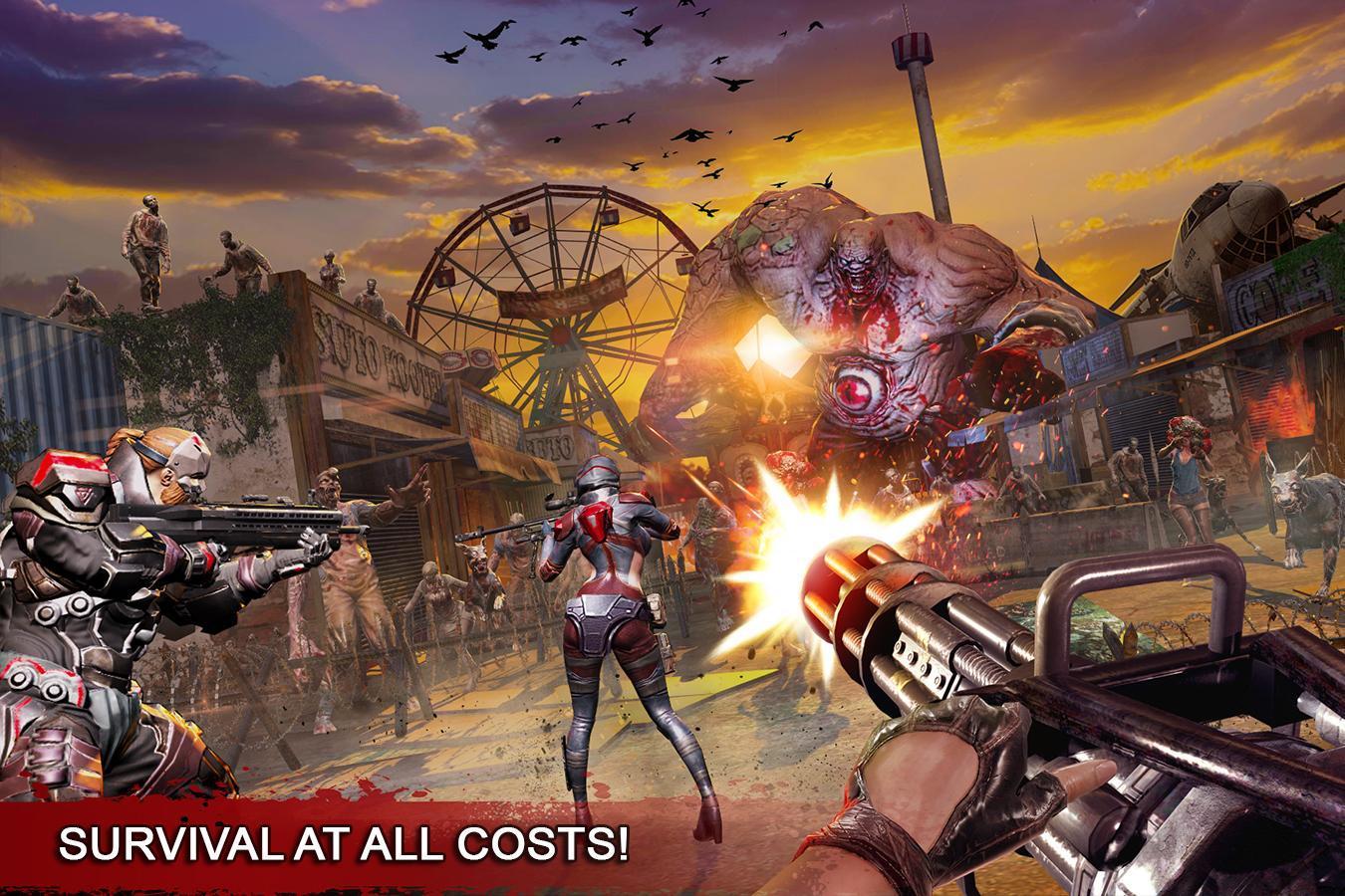 Dead Warfare: RPG Gun Games Game Screenshot