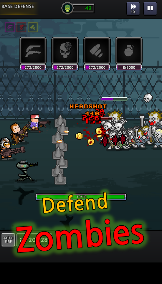 Grow Survivor : Idle Clicker Game Screenshot