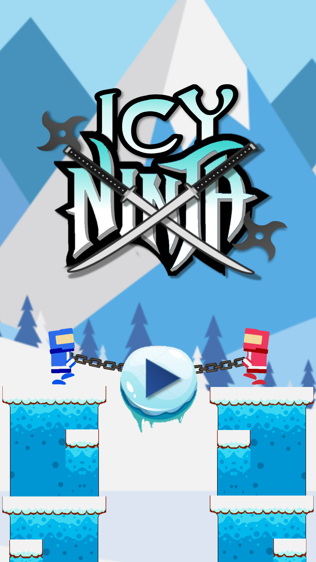 Icy Ninja Game Screenshot