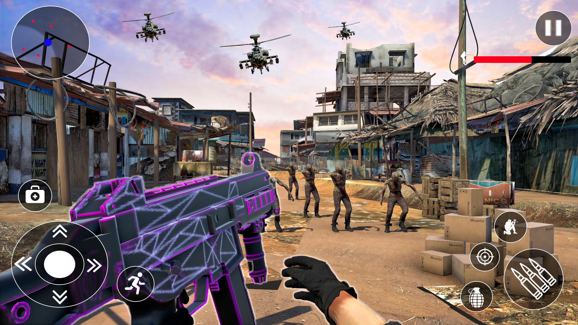 Screenshot 1 of गन शूटिंग गेम 3डी गन गेम्स 0.3