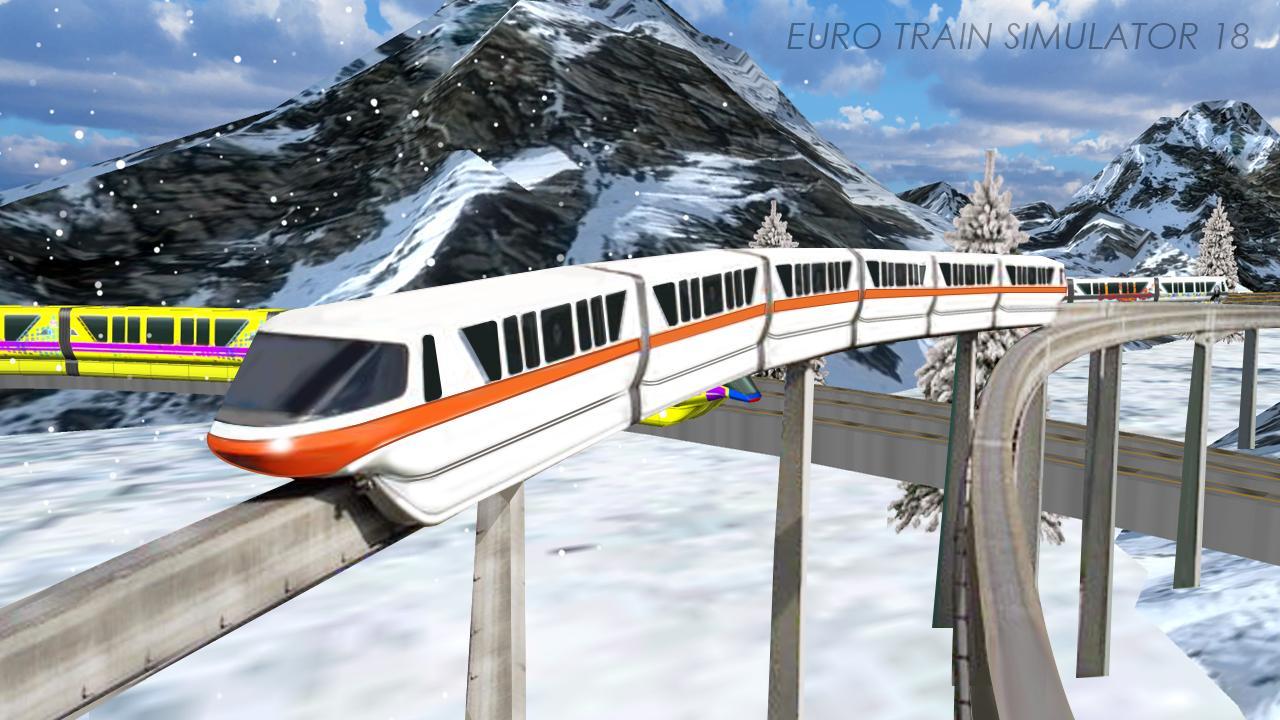 Euro Train Simulator 19 Game Screenshot