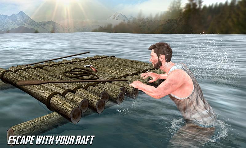 Raft Survival Sea Escape Story ภาพหน้าจอเกม