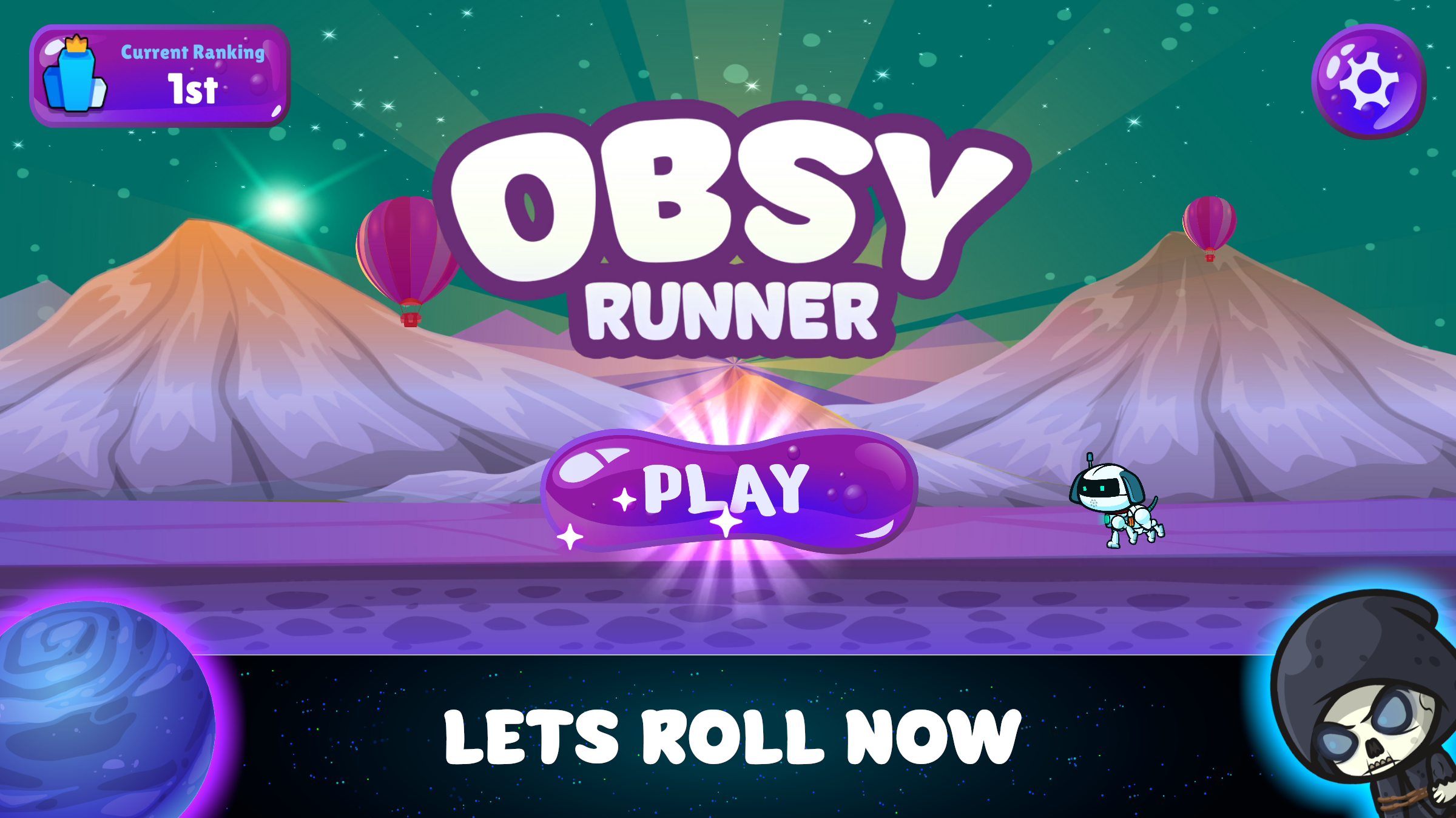 Screenshot of Runner Royale: Obsy