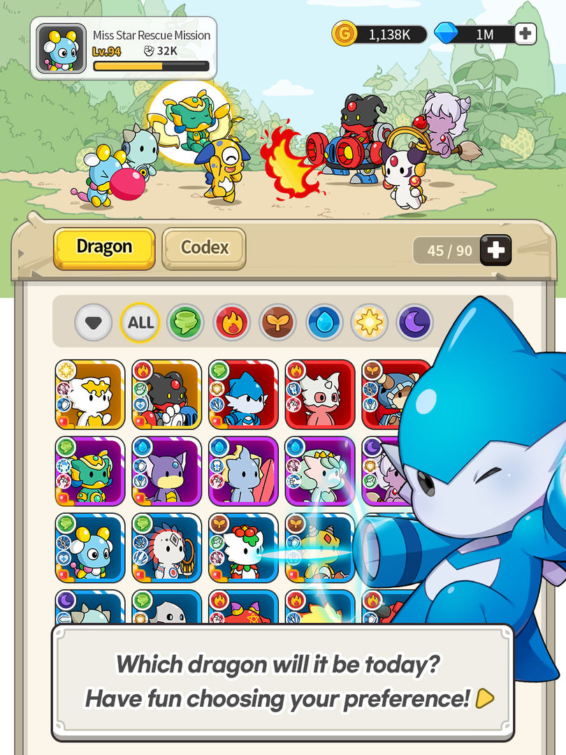 Dragon Village Arena screenshot game