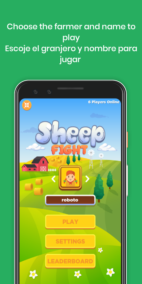 Cuplikan Layar Game Sheep fight Game