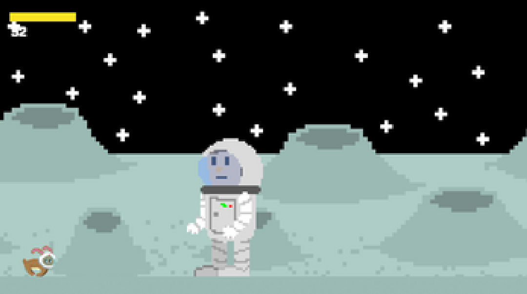 Space Rabbit Game Screenshot