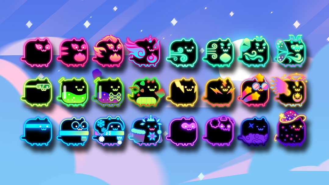 Cat Heroes - Merge Defense screenshot game