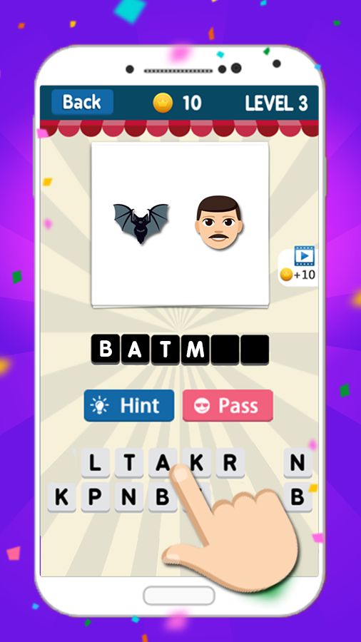 Screenshot of Guess The Emoji