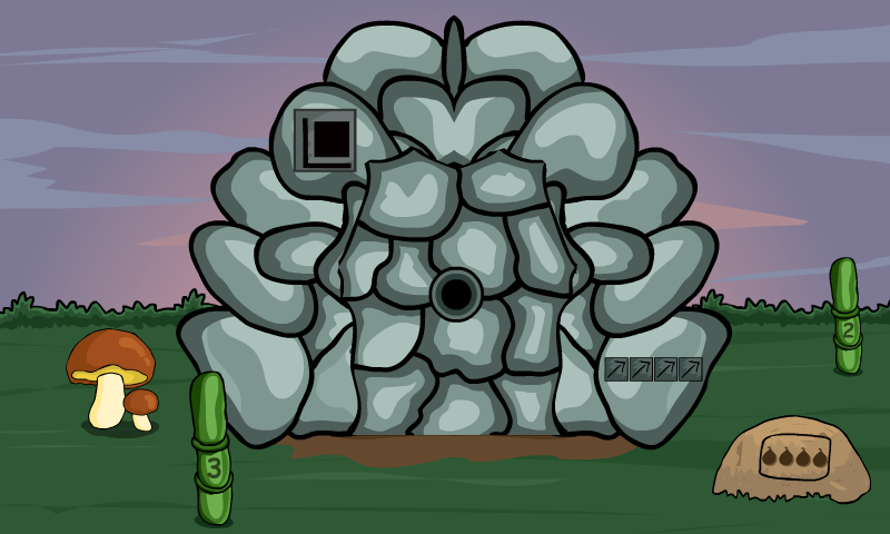 Closed Cave Escape Game Screenshot