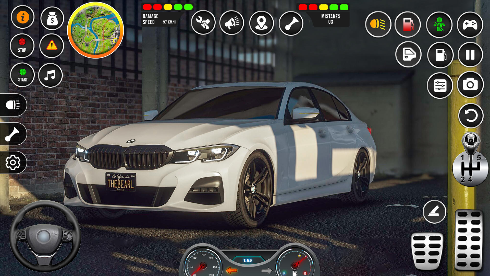 Screenshot of Real Car Driving 3D Simulator