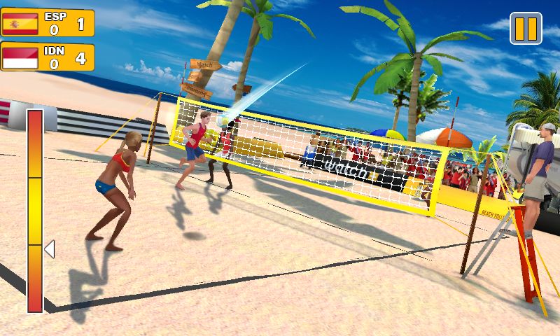 Screenshot of Beach Volleyball 3D