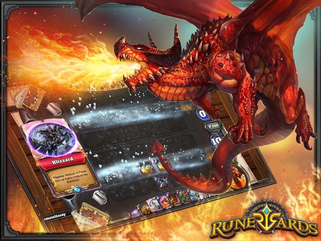 Runewards: Strategy Digital Card Game ภาพหน้าจอเกม